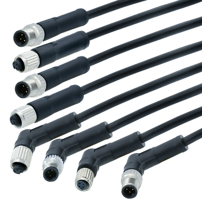 kwaliteit  IP68 Waterproof Cable Connector Male To Female M5 M8 M12 M16 Molding Cable fabriek
