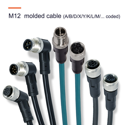 M5 M16 M8 M12 maken Draadschakelaar 4 Pin Cable Circular Electrical For waterdicht Automobiel