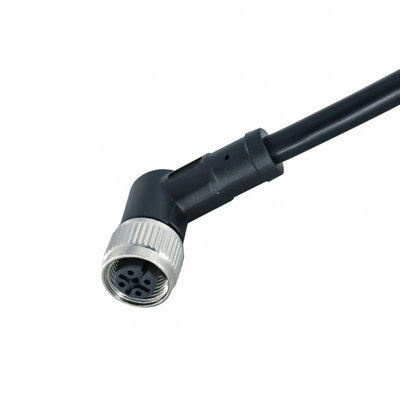 Een Kabel van de Code Vrouwelijke M12 4 Pin Waterproof Cable Connector Custom Lengte