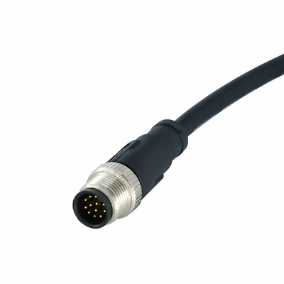 IP68 vrouwelijke Mannelijke M12 maken de Schakelaar van de Schakelaar22awg 24AWG 26AWG M12 Kabel waterdicht