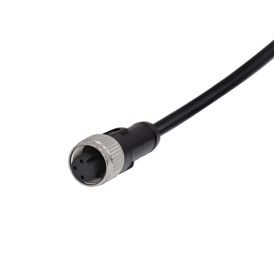 Sensor Ip68 Waterdichte M12 Draad Connectoren Kabel 3 Contact Een Gecodeerde Vrouwelijke Mannelijke Elleboog Recht