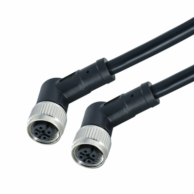 Uv-bescherming M12 draadconnectoren Overmolded kabel A gecodeerd 3-pins mannelijk vrouwelijk IP68