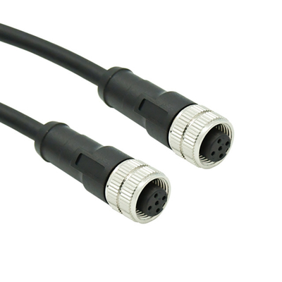 250V M12 maken Kabelschakelaar waterdicht B D X Gecodeerde 4 Pin Cable Connector