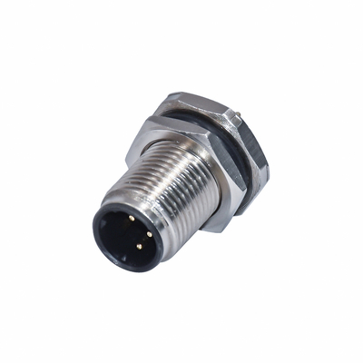 250V M12-connector waterdicht met 3 4 5 8 12 17 kernen voor 3 4 17-pins