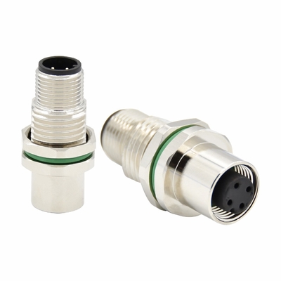 TPU GF Insert Circular Push Pull Connectors met vaste schroefvergrendeling voor langdurige werking