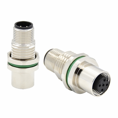 TPU GF Insert Circular Push Pull Connectors met vaste schroefvergrendeling voor langdurige werking