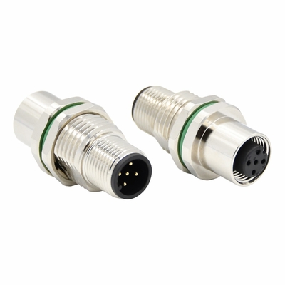 TPU GF Insert Circular Push Pull Connectors met vaste schroefvergrendeling voor langdurige werking