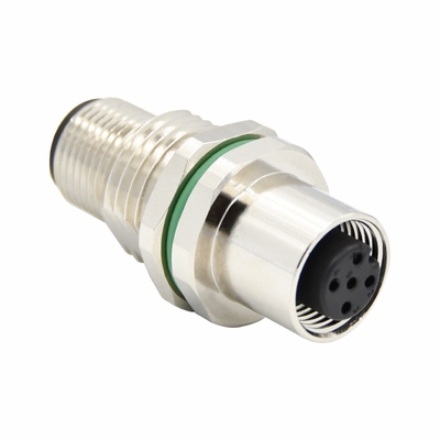 TPU GF Insert Circular Push Pull Connectors met vaste schroefvergrendeling voor langdurige werking