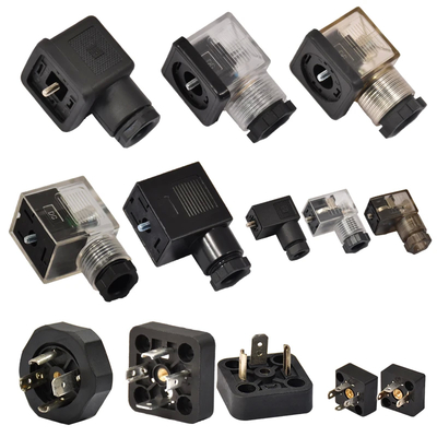 Industrial Automation Solenoïde Valve Connector Drukbereik 0-10bar