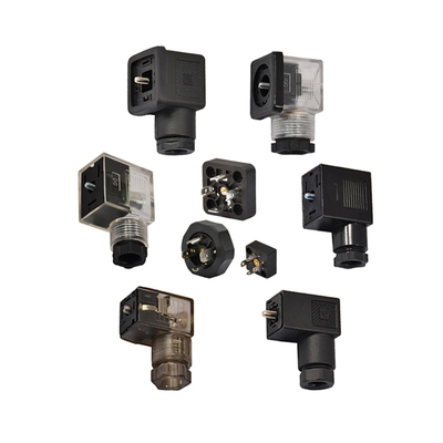 24v Spanning 0.2A Solenoïde klep connector met draadverbinding Type 1/4