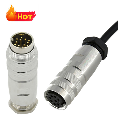 RIGOAL M16 waterdichte connector 2-3-4-5-6-7-8-12-14-16-19-24-core man/vrouw&quot;