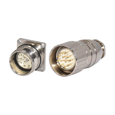 6P polen IP67 M23 connector voor industriële toepassingen