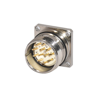 DIN-standaard M23-connector-koppeling cycli 500 maal 30A nominale stroom