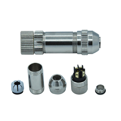 Nominale spanning 30V Voor 5/6/8 Pin M8 Waterdichte Connector Zwarte Adapter