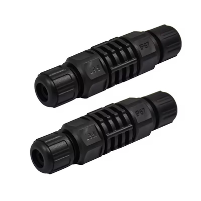 Cat6a RJ45 Plastic Enclosed Panel Connectors voor Cat6a-apparatuur Waterdicht via Ethernet LAN-kabel Waterdicht