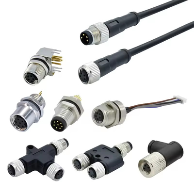 Niet-afleibare afscherming IP68 waterdichte connector met koppelnoot van koper