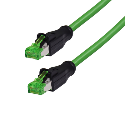 M12 naar RJ45 Waterdichte Connector 3-17 Pin A B C D X Code Mannelijk Vrouwelijk