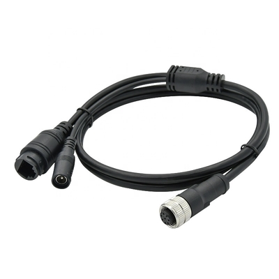 M12 Ethernet Kabel 4-pins 8-pins D X Code voor Industriële Camera Machine Vision