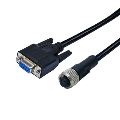 M12 naar D-Sub waterdichte connector IP68 DB9 DB15 DB25 DB37