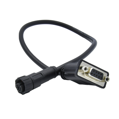 M12 naar D-Sub waterdichte connector IP68 DB9 DB15 DB25 DB37