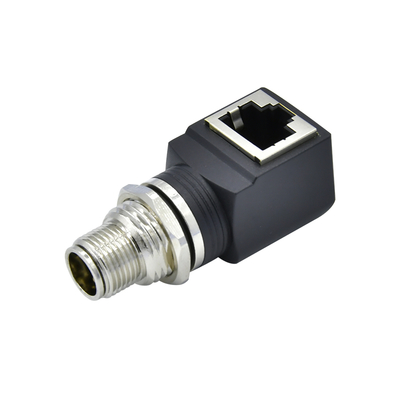 M12 X Code RJ45 Plugkabel IP67 IP68 Waterdicht Industrieel Ethernet