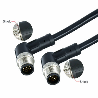 M12 Waterdichte Connector 3-17 Pins IP67 IP68 DIN Standaard
