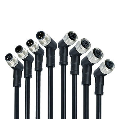 M12 waterdicht aansluiting IP68 3-17 Pin Mannelijke Vrouwelijke Schroef Type DIN