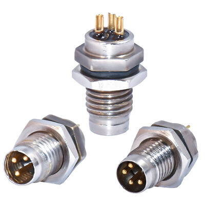 Rigoal M8 Connector Vluchtvaart waterdicht IP67/IP68 3-8 Pin 250V Geklasseerd Mannelijk Vrouwelijk Plug Socket