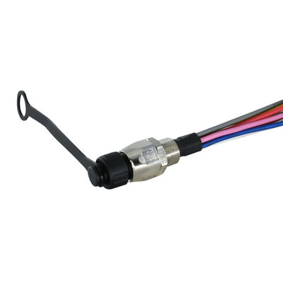 M8 Connector Stofkap met Ketting voor Mannelijke Vrouwelijke Stekker en Socket Bescherming Plastic Zwarte Kap