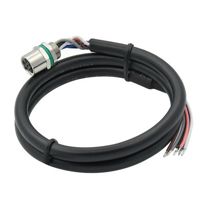 Waterdicht M8 Mini Connector Metalen 4pin Panel Mount Connector