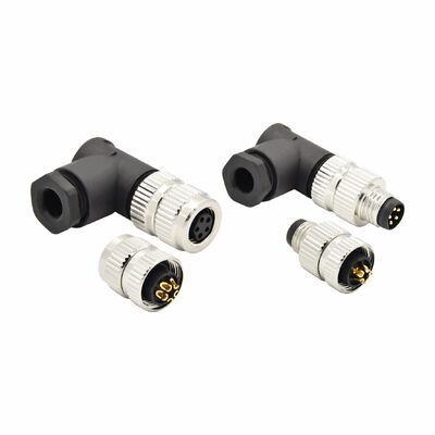 M8 waterdicht connector China Factory Customized M8 a Code Assembly Waterdicht plastic kabel connector