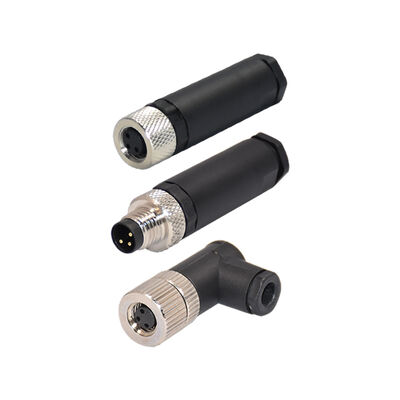M8 waterdicht connector China Factory Customized M8 a Code Assembly Waterdicht plastic kabel connector