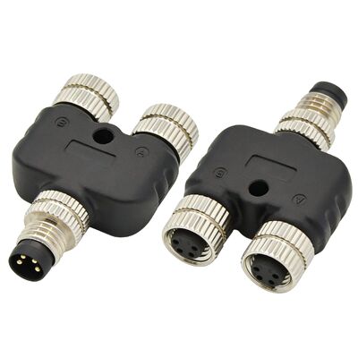 Rigoal Y Type 34568pin M8 Waterdicht Connector Socket Header ABD Port Man en Vrouw IP68 Connector Factory