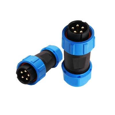 SP21 5 Pin Waterproof Electrical Connectors Male Ingepaste Kabelschakelaar
