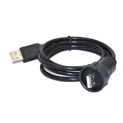 Schakelaar Mannelijk USB 2,0 van Rohs de Industriële Ethernet aan Vrouwelijk Comité USB 2,0 Kabel