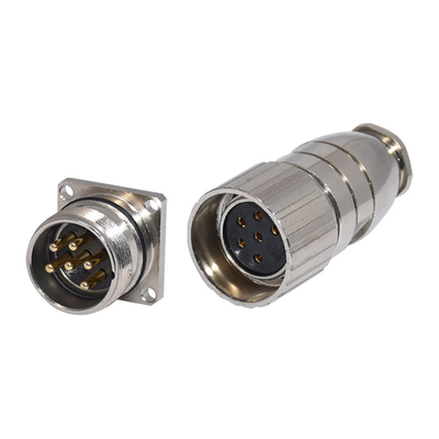 M23 19 Pin Female Cable Circular Metal-Schakelaar Waterdichte IP67