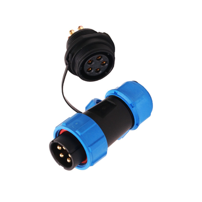 Nylon 66 10mm Kabel van de ingepaste Koppelings de Waterdichte Plastic Schakelaar SP17 SP21